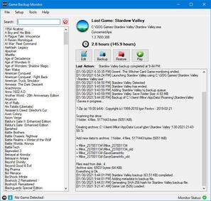 [Game Backup Monitor]