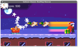 [Salmon Claus Rooftop Rescue]