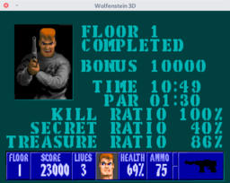 [Wolfenstein 3D (with Chocolate-Wolfenstein-3D)]